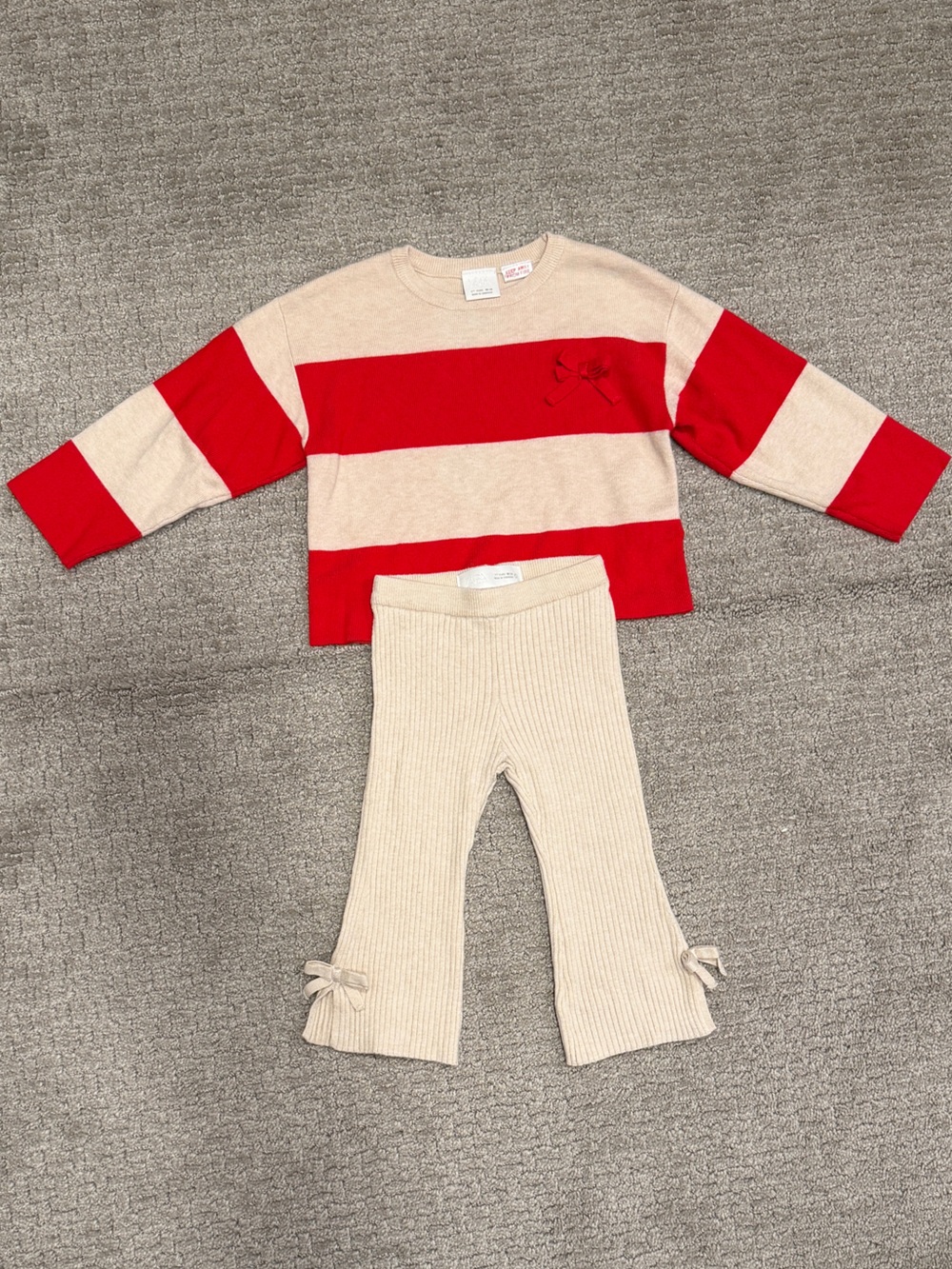 Zara Knit Sweater and Pants 18 months